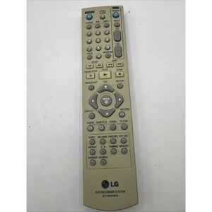 LG 6711R1N187A DVD Recorder Remote